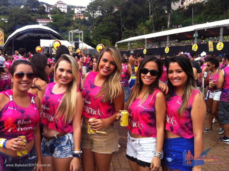 Balada: Bloco Chapado com Shows de Oba Oba e MR Catra e som de DJ Rhommel no Carnaval de Ouro Preto - MG
