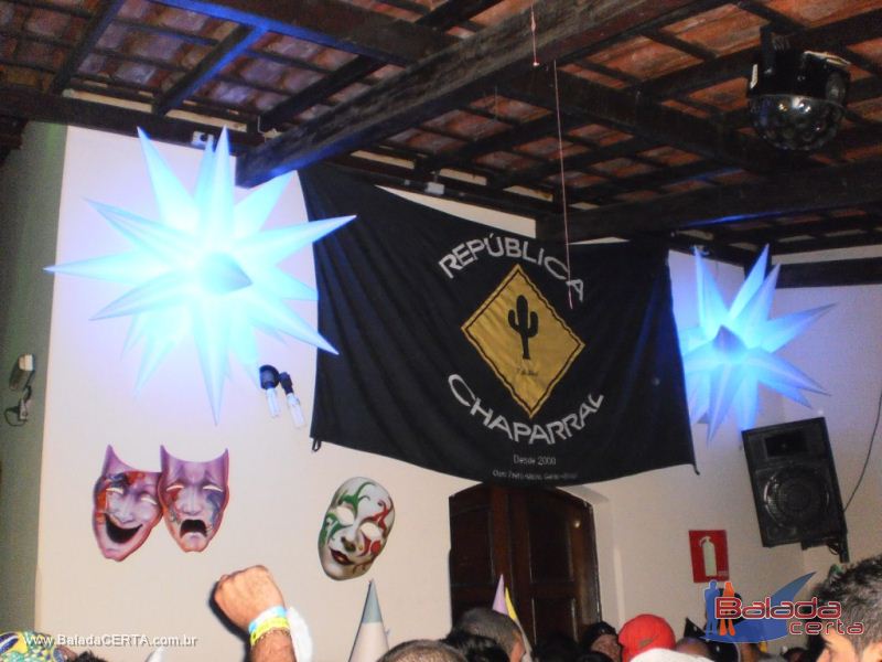 Balada: Fotos da festa a fantasia na Rep�blica Chaparral em Ouro Preto/MG
