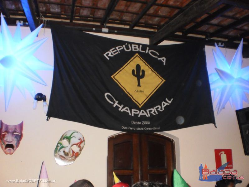 Balada: Fotos da festa a fantasia na Rep�blica Chaparral em Ouro Preto/MG