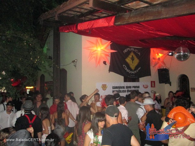 Balada: Fotos da Festa Cabar� na Rep�blica Chaparral em Ouro Preto / MG