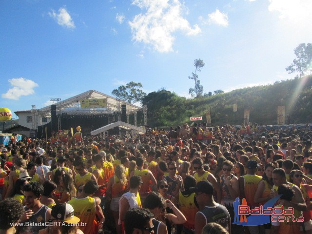 Balada: Show com a Banda Asa, Show do Naldo e presena de DJ Nero no Bloco da Ladera no Carnaval 2013 em Ouro Preto / MG