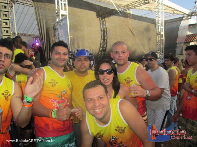 Balada: Show com a Banda Asa, Show do Naldo e presen�a de DJ Nero no Bloco da Ladera no Carnaval 2013 em Ouro Preto / MG