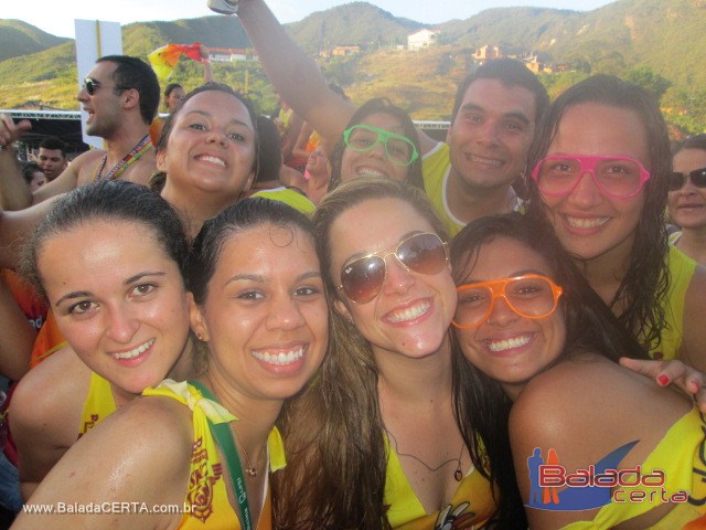 Balada: Show com a Banda Asa, Show do Naldo e presen�a de DJ Nero no Bloco da Ladera no Carnaval 2013 em Ouro Preto / MG