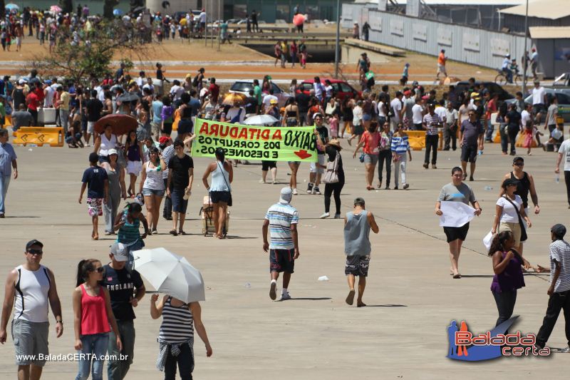 Balada: Marcha Contra Corrupo - Esplanada dos Ministrios - Braslia - DF