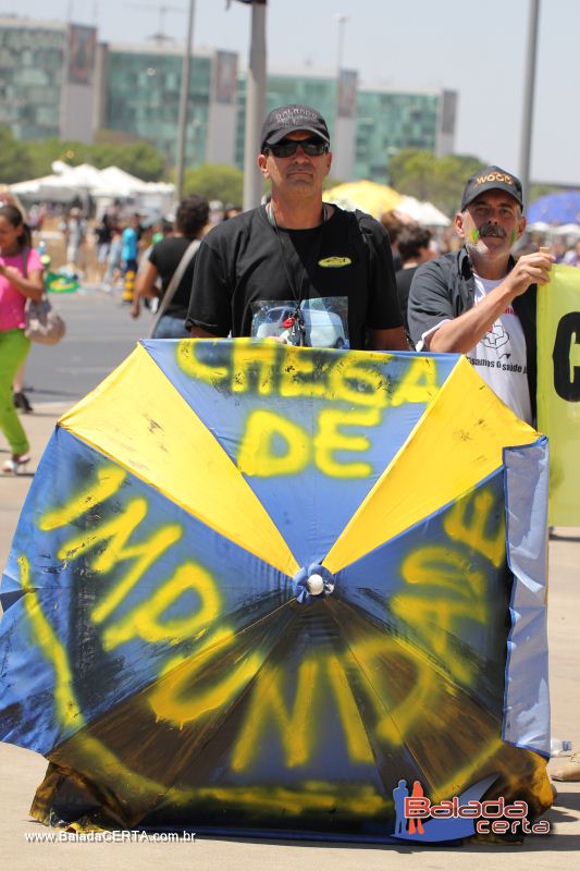 Balada: Marcha Contra Corrupo - Esplanada dos Ministrios - Braslia - DF
