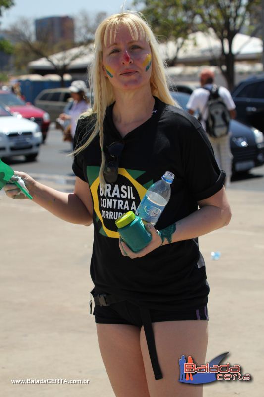 Balada: Marcha Contra Corrupo - Esplanada dos Ministrios - Braslia - DF