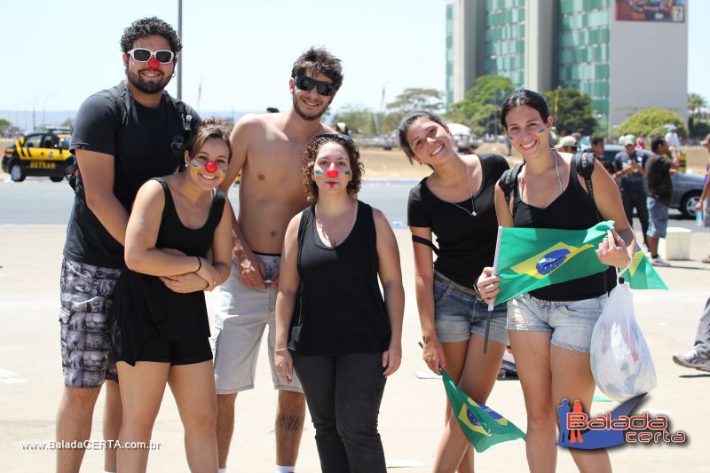 Balada: Marcha Contra Corrupo - Esplanada dos Ministrios - Braslia - DF