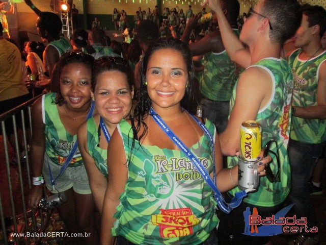 Balada: Bloco K-Lango Doido com Show da Gaiola das Popozudas, Bateria da G.R.E.S Portela e da Priscilla Freire com participao do ex-BBB Rodrigo   no Carnaval 2013 em Ouro Preto / MG