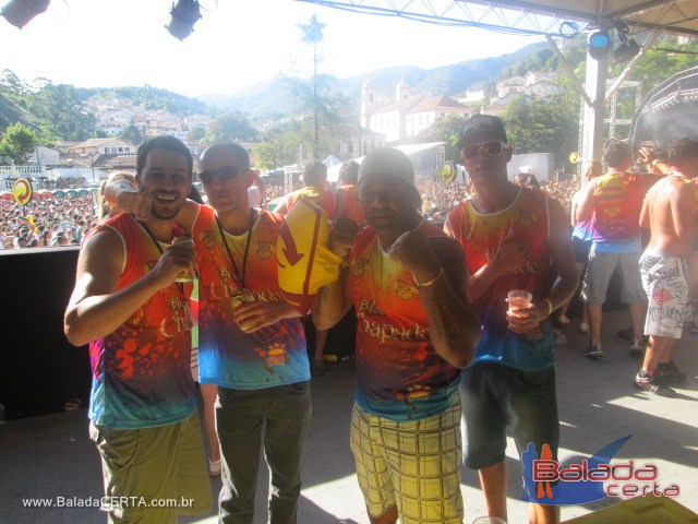 Balada: Fotos do Bloco Chapado no Carnaval de Ouro Preto-Minas Gerais