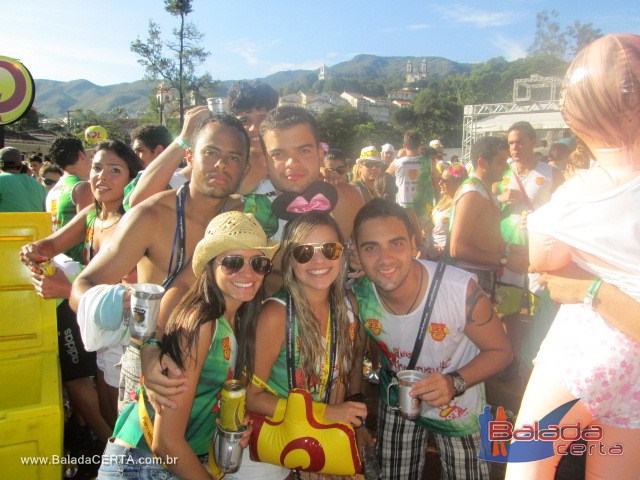 Balada: Fotos do Bloco Chapado no Carnaval de Ouro Preto-Minas Gerais