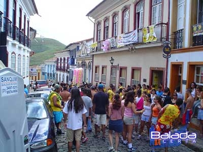 Balada: Fotos do Carnaval de 2004 em Ouro Preto - MG