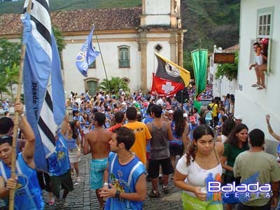 Balada: Fotos do Carnaval de 2004 em Ouro Preto - MG