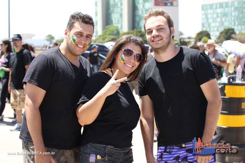 Balada: Marcha Contra Corrupo - Esplanada dos Ministrios - Braslia - DF