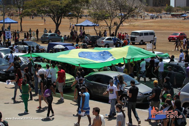 Balada: Marcha Contra Corrupo - Esplanada dos Ministrios - Braslia - DF