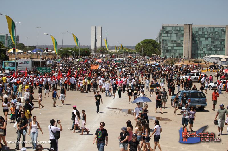 Balada: Marcha Contra Corrupo - Esplanada dos Ministrios - Braslia - DF