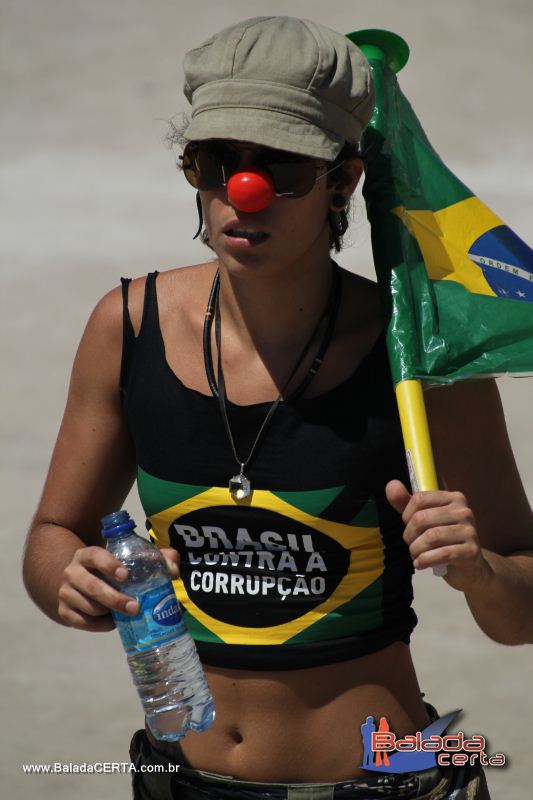 Balada: Marcha Contra Corrupo - Esplanada dos Ministrios - Braslia - DF