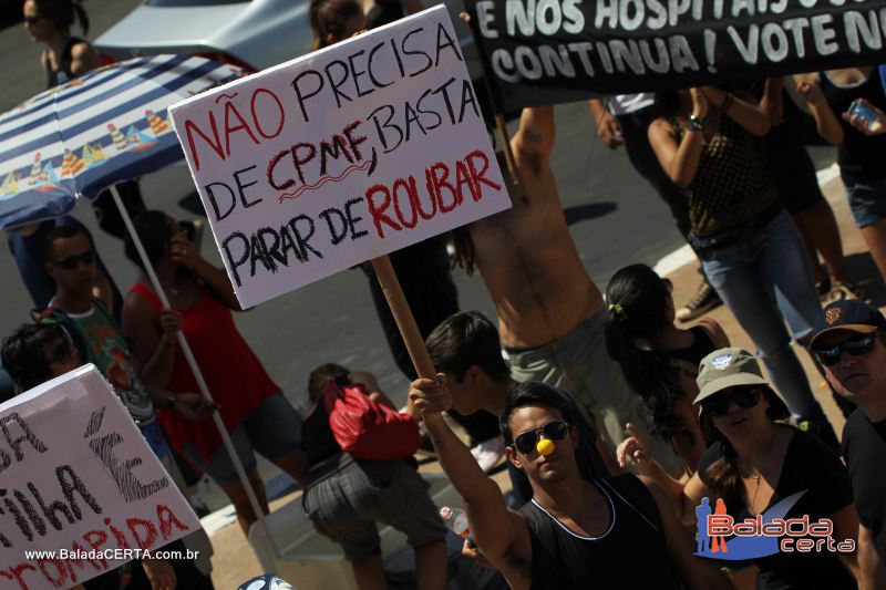Balada: Marcha Contra Corrupo - Esplanada dos Ministrios - Braslia - DF