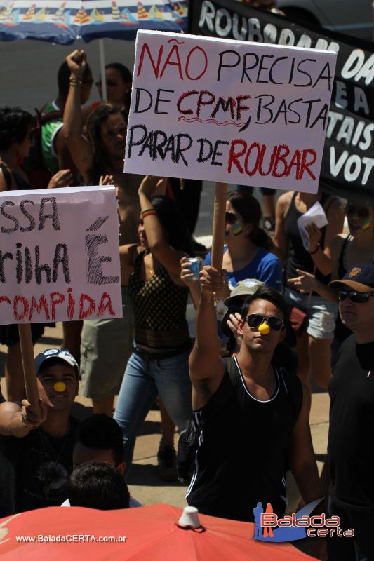 Balada: Marcha Contra Corrupo - Esplanada dos Ministrios - Braslia - DF