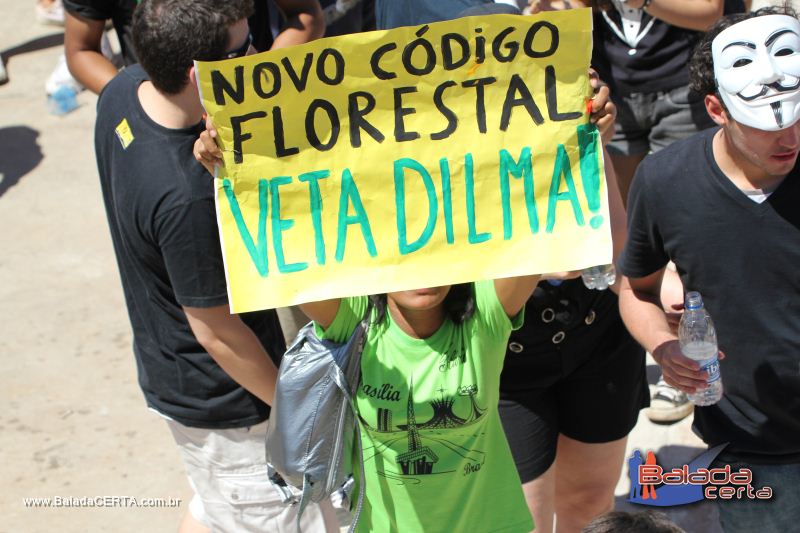 Balada: Marcha Contra Corrupo - Esplanada dos Ministrios - Braslia - DF