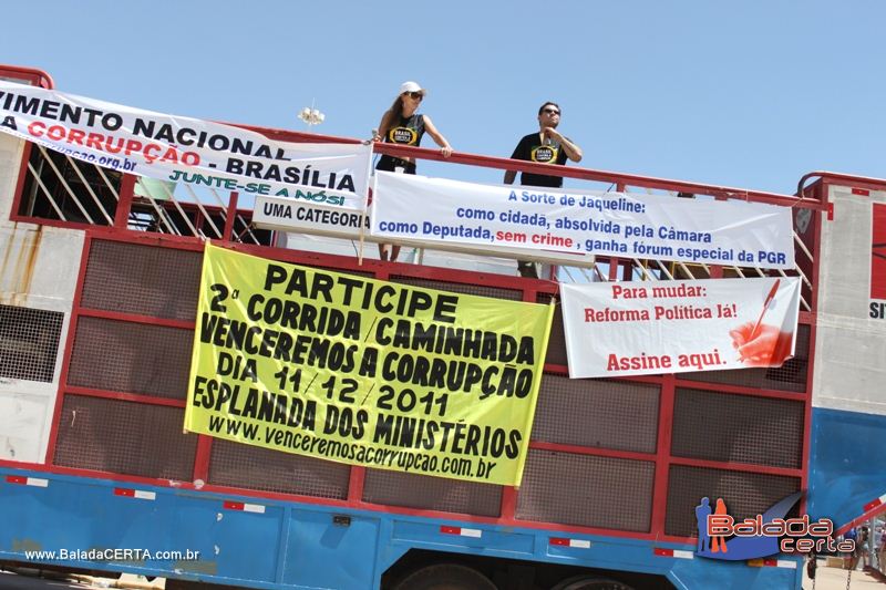 Balada: Marcha Contra Corrupo - Esplanada dos Ministrios - Braslia - DF