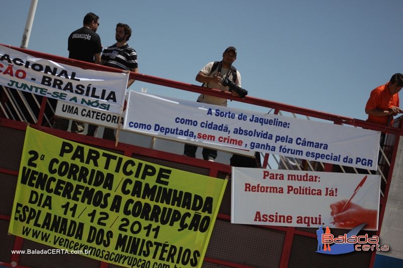 Balada: Marcha Contra Corrupo - Esplanada dos Ministrios - Braslia - DF