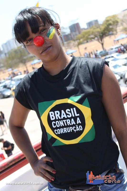 Balada: Marcha Contra Corrupo - Esplanada dos Ministrios - Braslia - DF