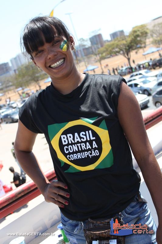 Balada: Marcha Contra Corrupo - Esplanada dos Ministrios - Braslia - DF