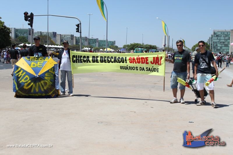 Balada: Marcha Contra Corrupo - Esplanada dos Ministrios - Braslia - DF