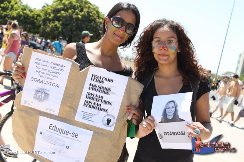 Balada: Marcha Contra Corrupo - Esplanada dos Ministrios - Braslia - DF