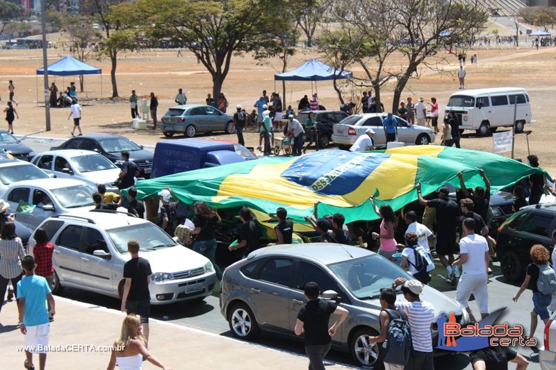 Balada: Marcha Contra Corrupo - Esplanada dos Ministrios - Braslia - DF