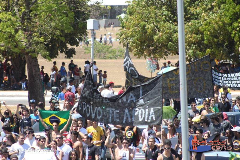 Balada: Marcha Contra Corrupo - Esplanada dos Ministrios - Braslia - DF