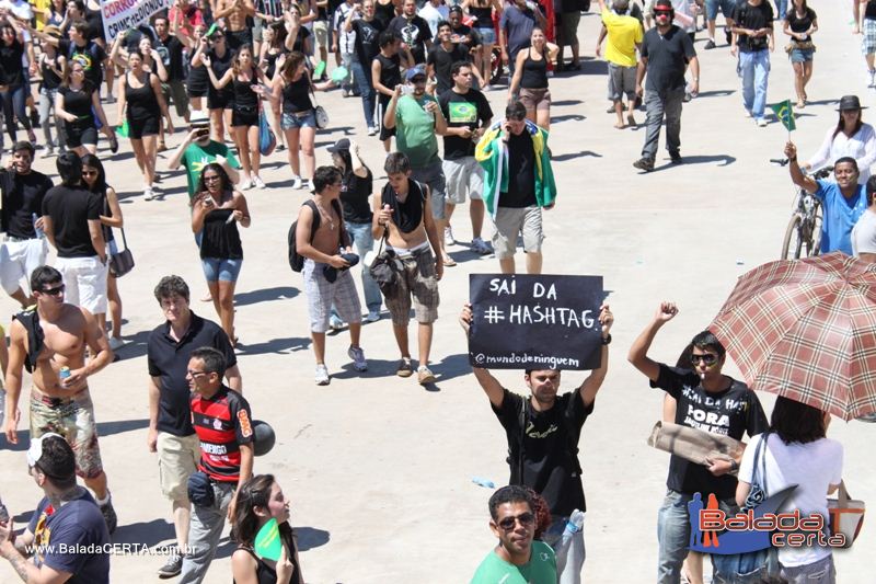 Balada: Marcha Contra Corrupo - Esplanada dos Ministrios - Braslia - DF