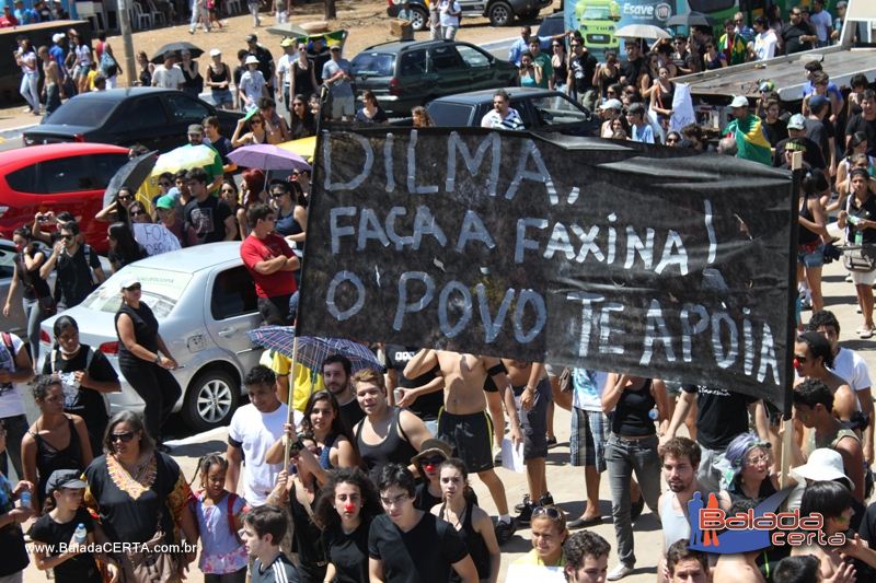 Balada: Marcha Contra Corrupo - Esplanada dos Ministrios - Braslia - DF